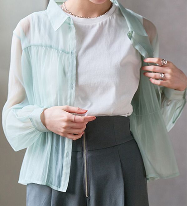 RANAN（ラナン）の「＜BC＞綿100％ひんやりタンクトップ（カットソー）」｜詳細画像