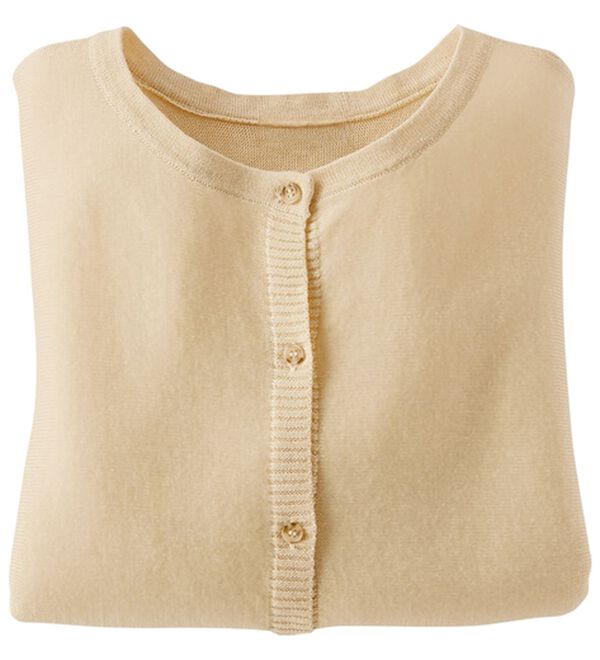 BELLUNA（ベルーナ）の「＜＆ｃｏｃｏｃｈｉ＞リネンコットン素材ゆったりドルマンカーディガン（ニットカーディガン）」｜詳細画像