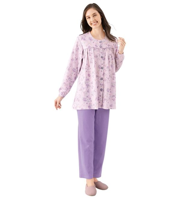 「【３点セット】ぬぎ着が簡単パジャマ（パジャマ・ルームウェア）」｜詳細画像