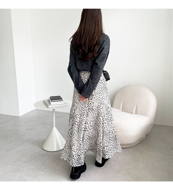 GeeRA（ジーラ）の「切替フレアーロングスカート（ロングスカート）」｜詳細画像