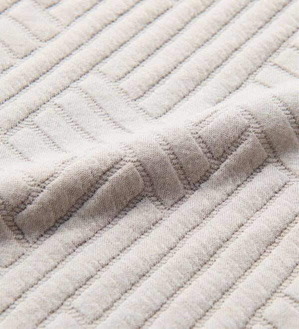 ルフラン（ルフラン）の「【３色組】ふくれジャカード釦使いチュニック（チュニック）」｜詳細画像