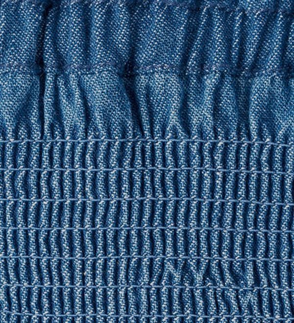 RANAN（ラナン）の「パフスリーブデニムワンピース（その他ワンピース）」｜詳細画像