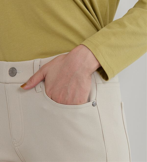 BELLUNA（ベルーナ）の「【選べる2丈】きれい見えボンディングスリムパンツ（フルレングスパンツ）」｜詳細画像