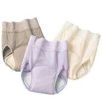 「【３色組】乾きやすい！しっかり吸収安心ショーツ（安心ショーツ）」