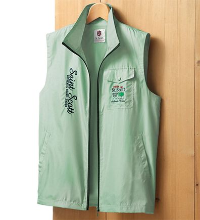 「ブランドデザイン裏メッシュベスト（メンズベスト）」