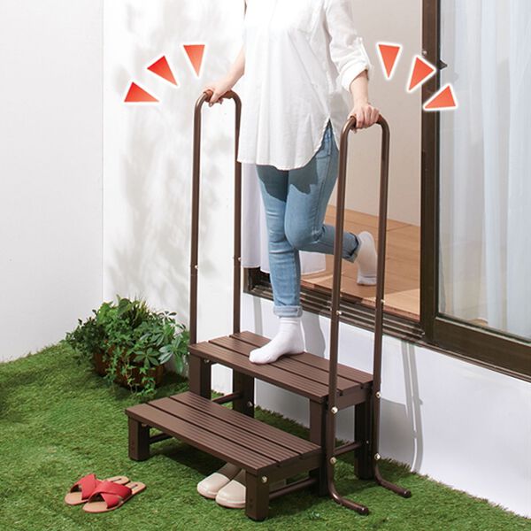 「アルミデッキ踏み台（エクステリア・屋外器具）」｜詳細画像