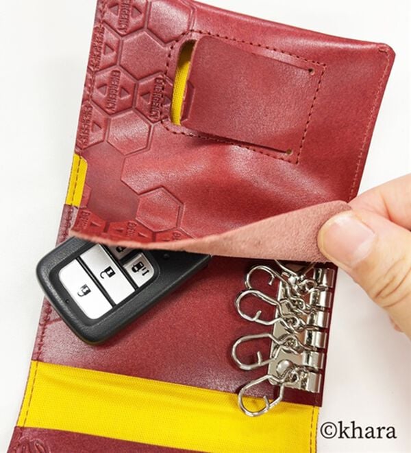 「エヴァンゲリオン本革キーケース<EVANGELION>（メンズ財布・パスケース）」｜詳細画像