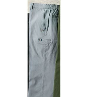 「＜アーノルド　パーマー＞快適ストレッチ裏起毛パンツ（メンズフルレングスパンツ）」｜ブルーグレー