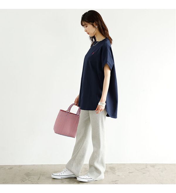 GeeRA（ジーラ）の「【新色追加】【ＵＳ．ＰＯＬＯ．ＡＳＳＮ】綿100％フレンチスリーブＴシャツ（Tシャツ）」｜詳細画像