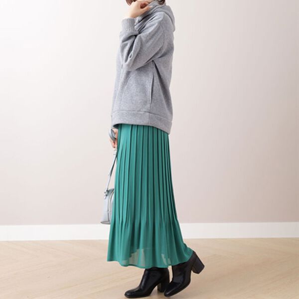 BELLUNA（ベルーナ）の「ケーブル切替デザインフードパーカー（パーカー）」｜詳細画像