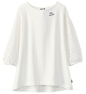 BELLUNA（ベルーナ）の「＜ｍｏｚ＞袖切替プルオーバー（カットソー）」｜オフ白