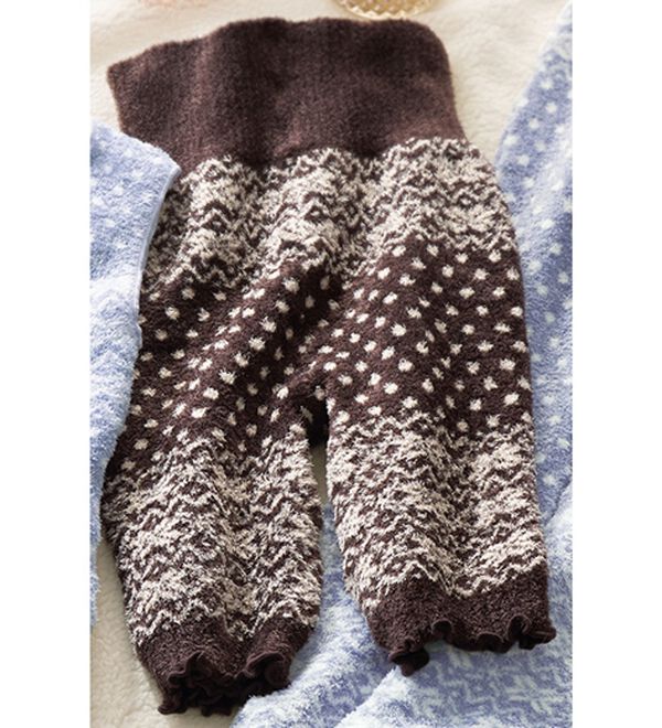 「もこもこ暖かニットパンツ（肌着・インナーウェア）」｜詳細画像