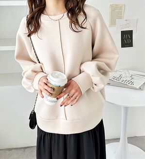 GeeRA（ジーラ）の「前後２ＷＡＹダブルジップスウェット（カットソー）」｜アイボリー