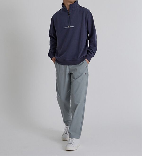 「＜アーノルド　パーマー＞着回し自在！ハーフジップトレーナー（メンズトレーナー）」｜詳細画像