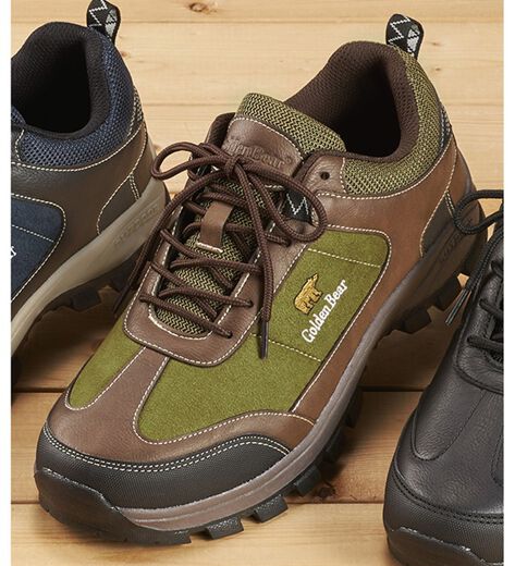 ☆新品・防水☆ゴールデン ベア GB-085 カーキ 25.5cm/3E 即決 ゴールデンベアGolden Bear メンズハンズフリー