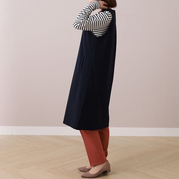 BELLUNA（ベルーナ）の「ボタン使いジャンパードレス（ジャンパースカート）」｜詳細画像