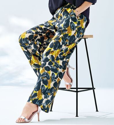 BELLUNA（ベルーナ）の「ひんやり素材エアリーワイドパンツ（その他パンツ）」