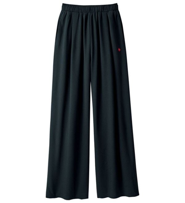 ルフラン（ルフラン）の「【ＰＯＬＯ　ＢＣＳ】シアサッカーパンツ（その他パンツ）」｜黒