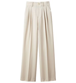 ルフラン（ルフラン）の「こ綺麗こなれたパンツ（フルレングスパンツ）」｜アイボリー