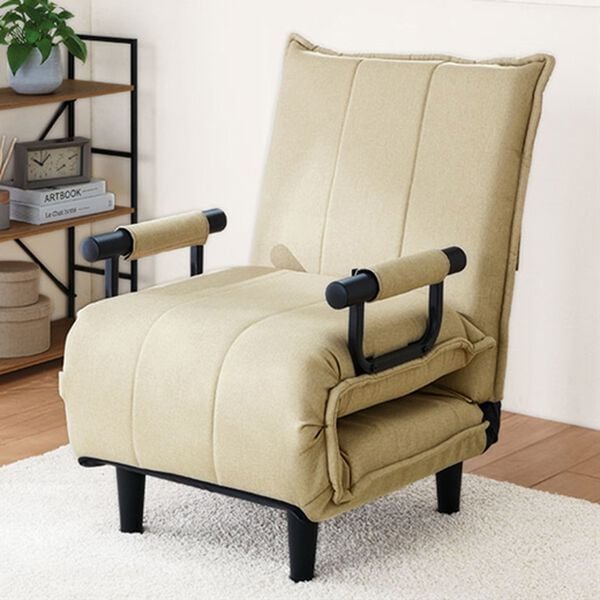 iellio（イエリオ）の「座って寝てくつろげる３ＷＡＹソファベッド２＜サイズが選べる・省スペース・リクライニング・クッション付＞（ソファ）」｜詳細画像