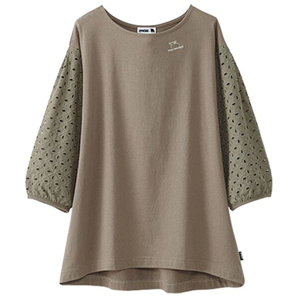 BELLUNA（ベルーナ）の「＜ｍｏｚ＞袖切替プルオーバー（カットソー）」｜詳細画像