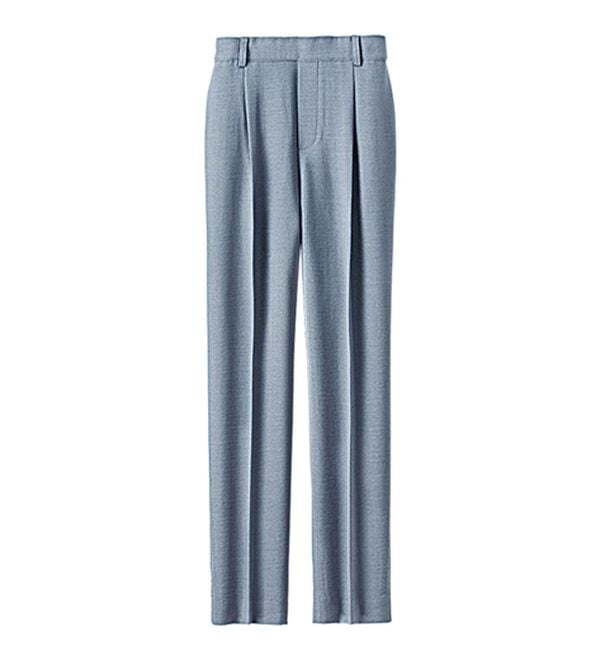 BELLUNA（ベルーナ）の「ヒンヤリ爽快！麻調ビンテージテーパードパンツ（テーパードパンツ）」｜詳細画像