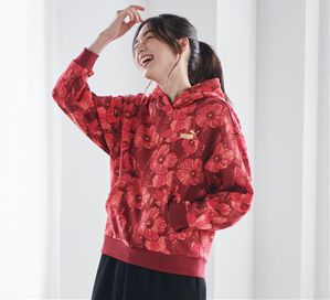 RANAN（ラナン）の「＜ｐｕｍａ＞フーディースウェット　ＥＳＳ＋（パーカー）」｜レッド系