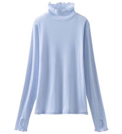 LAVIENNE（ラヴィエンヌ）の「【医師オススメ】綿１００％ＵＶ対策涼やかシアーインナー＜素肌ベール＞（肌着・インナーウェア）」