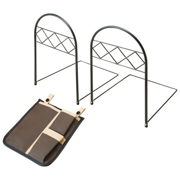 「ポケット付　布団ズレ落ちベッドガード２個組（ベッドまわり用品）」｜1