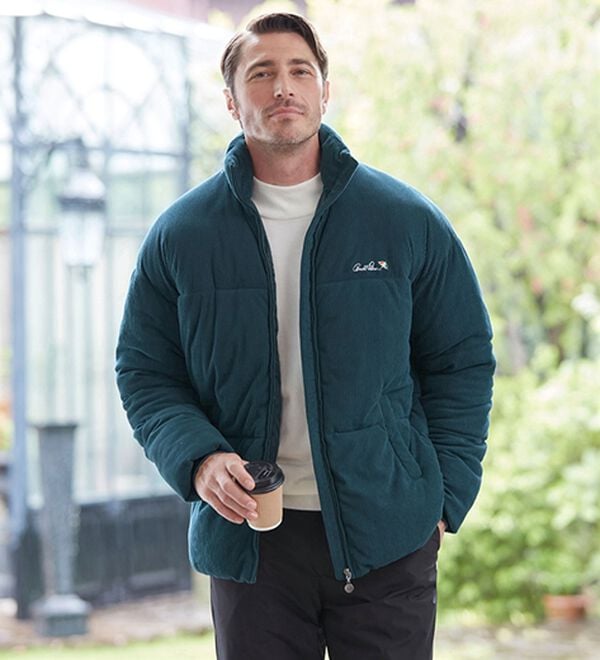 「＜アーノルド　パーマー＞ダウン使いコーデュロイジャケット（メンズジャケット）」｜詳細画像