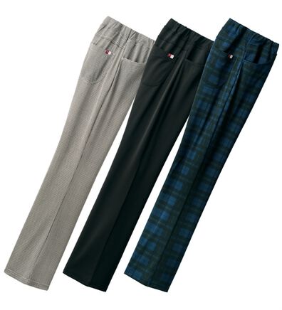 ルフラン（ルフラン）の「【３本組】そのままお出かけジャージパンツＮＥＯ（フルレングスパンツ）」