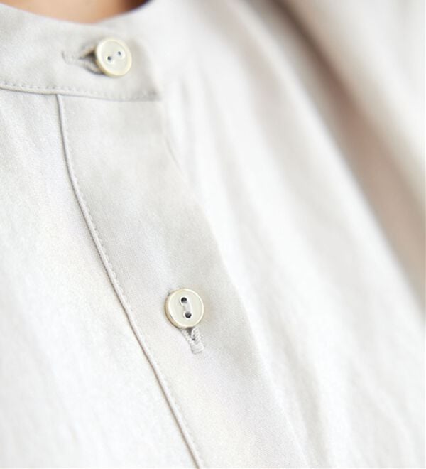 BELLUNA（ベルーナ）の「箔プリント麻調グリッターワンピース（その他ワンピース）」｜詳細画像