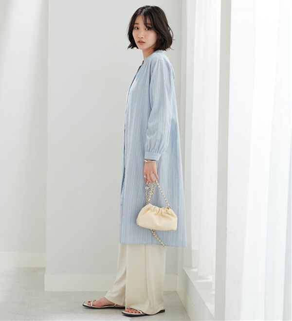 BELLUNA（ベルーナ）の「綿100％ダブルガーゼ素材ワンピース（その他ワンピース）」｜詳細画像