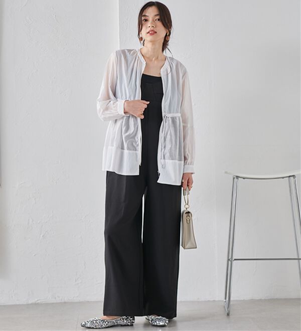 RANAN（ラナン）の「シアー切替ブルゾン（ブルゾン）」｜詳細画像