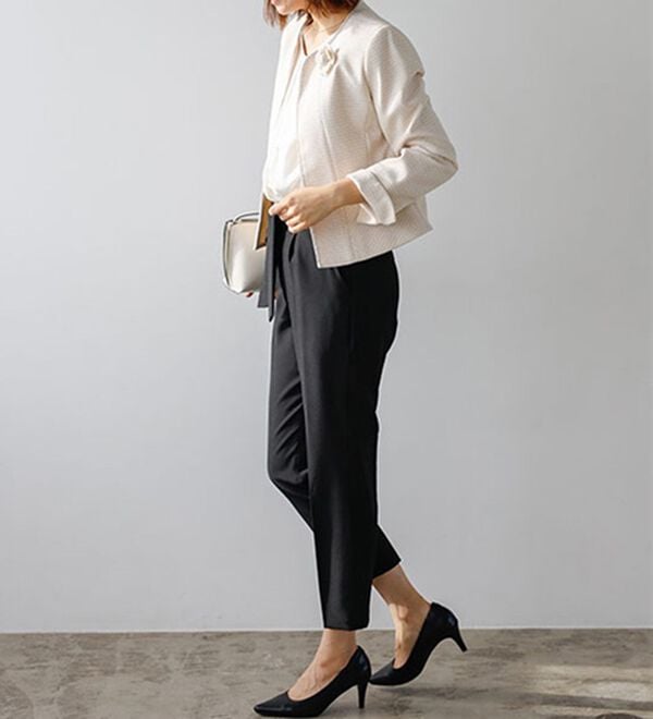 GeeRA（ジーラ）の「【入卒式/セレモニー】ツイード着回し５点セットスーツ　２ジャケット＆パンツ＆ワンピ（その他スーツ）」｜詳細画像