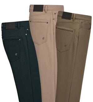 「【３本組】＜コムルヴァン・オム＞３６０&deg;のびのび楽暖パンツ（メンズフルレングスパンツ）」｜3本組