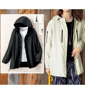 ルフラン（ルフラン）の「今っぽクールなモノトーンブルゾン（ブルゾン）」｜2色組