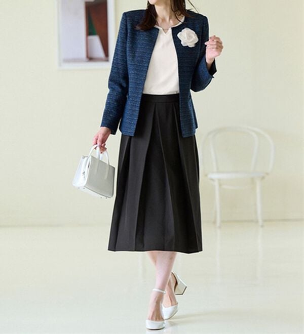 RANAN（ラナン）の「【４点セット】洗える！選べるボトムスーツセット（パンツスーツ）」｜詳細画像