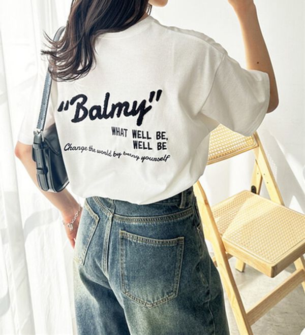 GeeRA（ジーラ）の「サガラ刺繍バックロゴＴシャツ（Tシャツ）」｜詳細画像