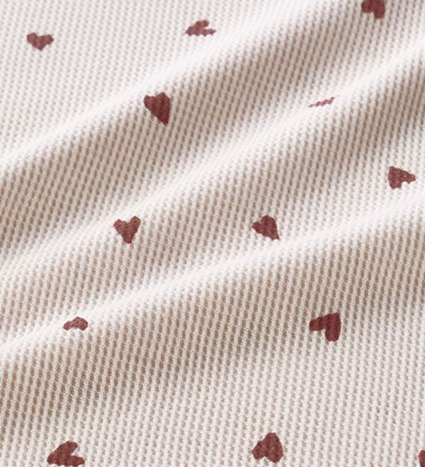 YU'NOW（ユナウ）の「【３点セット】カップ付ワッフルキャミソールルームウェアセット（パジャマ・ルームウェア）」｜詳細画像