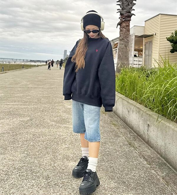 GeeRA（ジーラ）の「【U.S. POLO ASSN.】表ピーチ裏起毛スウェット（トレーナー・スウェット）」｜詳細画像