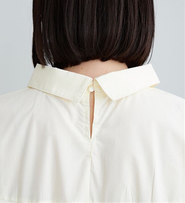 BELLUNA（ベルーナ）の「衿付き異素材切替プルオーバー（カットソー）」｜詳細画像