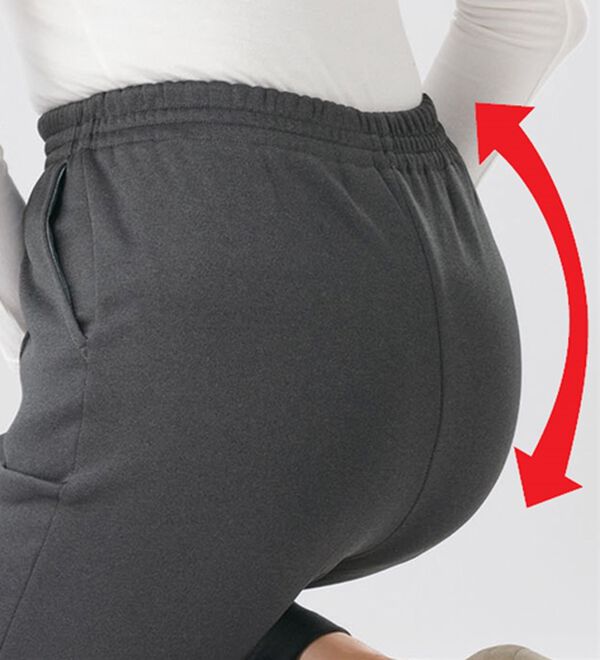 ルフラン（ルフラン）の「【３本組】日本製背中が出にくいあったか美人パンツ（フルレングスパンツ）」｜詳細画像