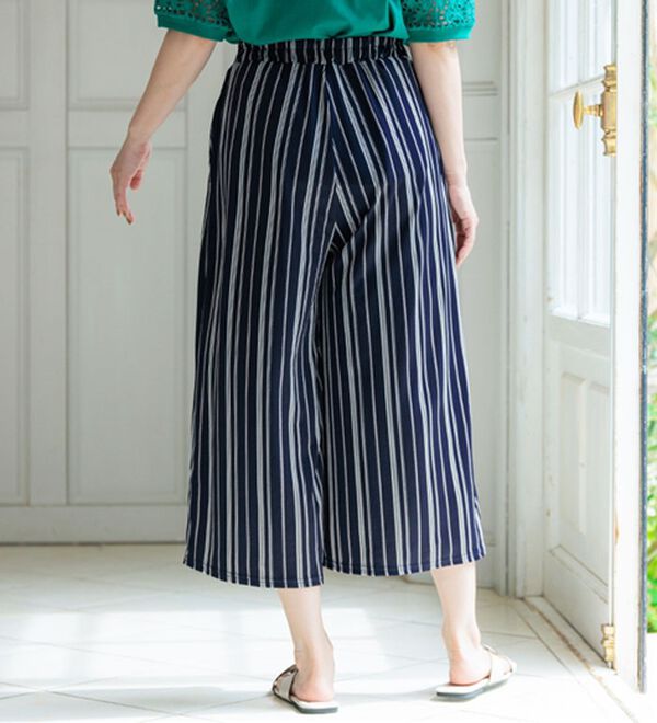 BELLUNA（ベルーナ）の「ヒンヤリ冷感イージーガウチョパンツ（ワイドパンツ・ガウチョ）」｜詳細画像