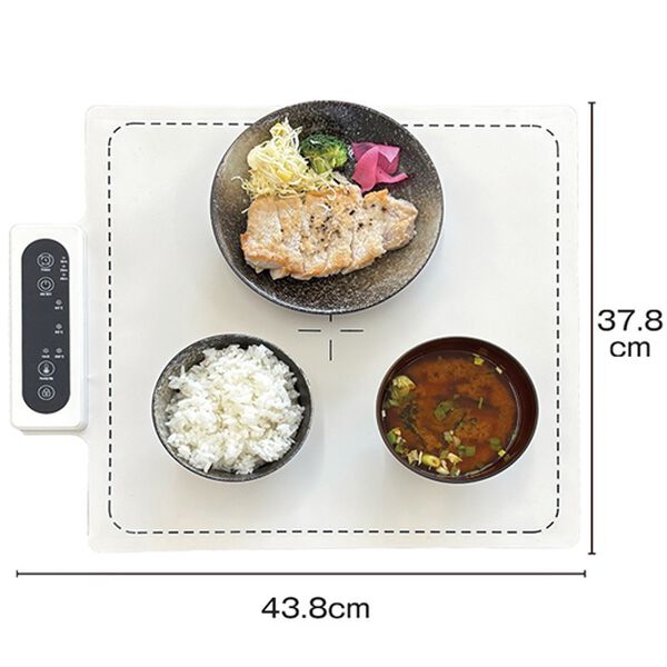 「丸めて収納できる保温プレート（キッチン家電・調理家電）」｜詳細画像