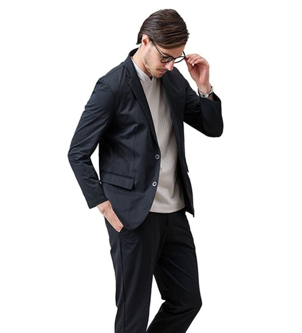 「ジャカードジャケットインＴシャツ（メンズＴシャツ）」｜詳細画像