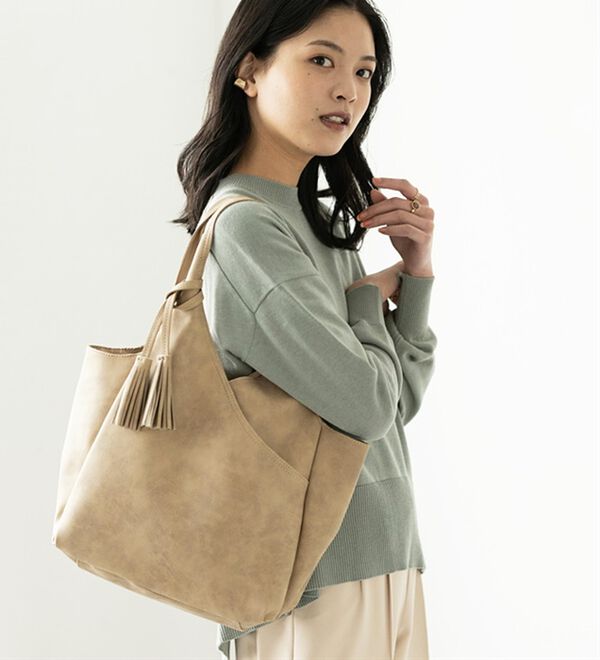 A4対応フリンジ付トートバッグ - ベルーナ【公式】 