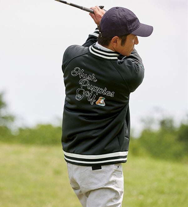 「＜ハッシュパピー・ゴルフ＞防風アクティブブルゾン（メンズニット・セーター）」｜詳細画像