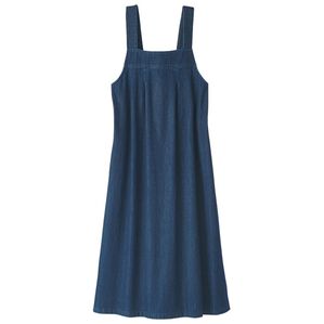 BELLUNA（ベルーナ）の「ゆったりデニムジャンパースカート（ジャンパースカート）」｜インディゴ