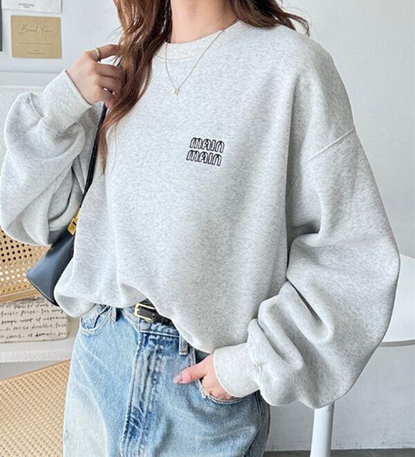 GeeRA（ジーラ）の「アソートデザイン裏起毛スウェット（トレーナー・スウェット）」｜詳細画像